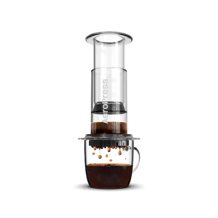 AeroPress Coffee Maker – Clear & Colored