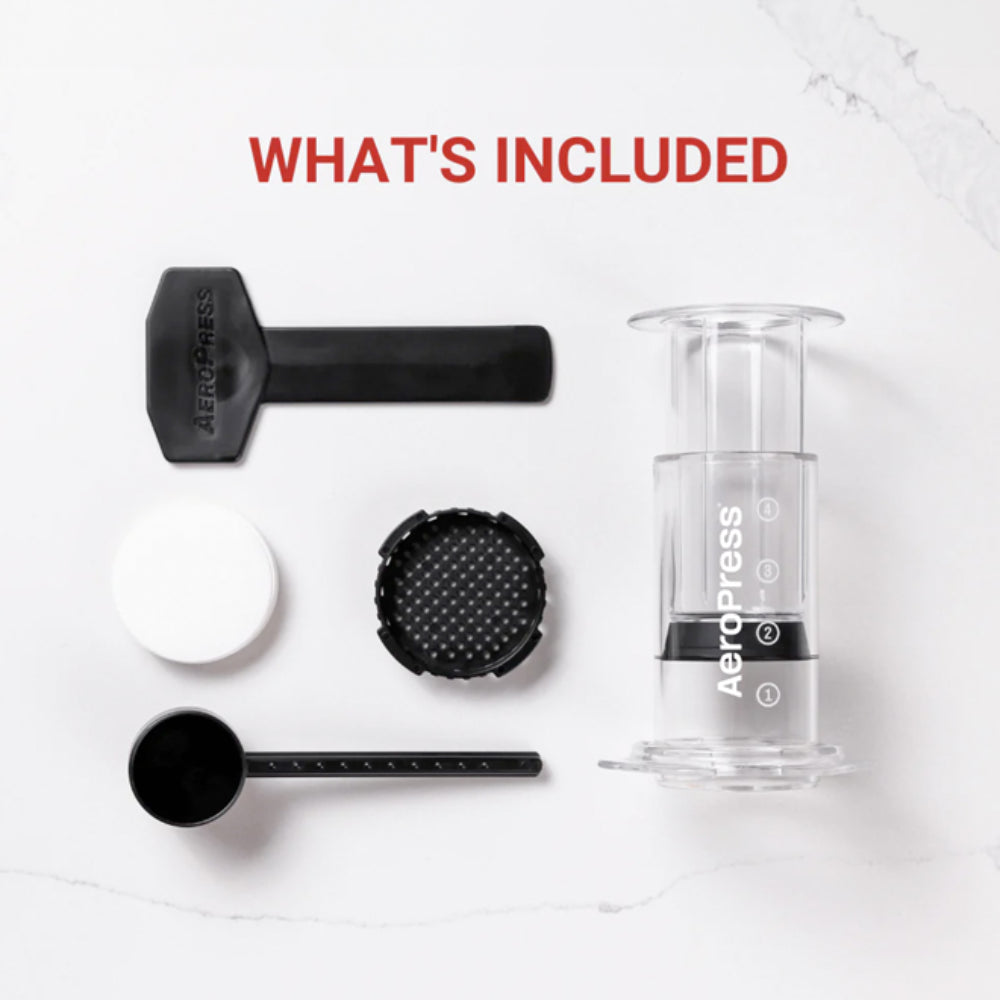 AeroPress Coffee Maker – Clear & Colored