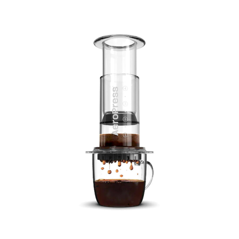 AeroPress Coffee Maker – Clear & Colored