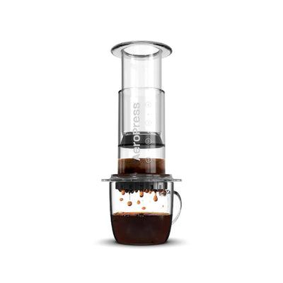 AeroPress Coffee Maker – Clear & Colored