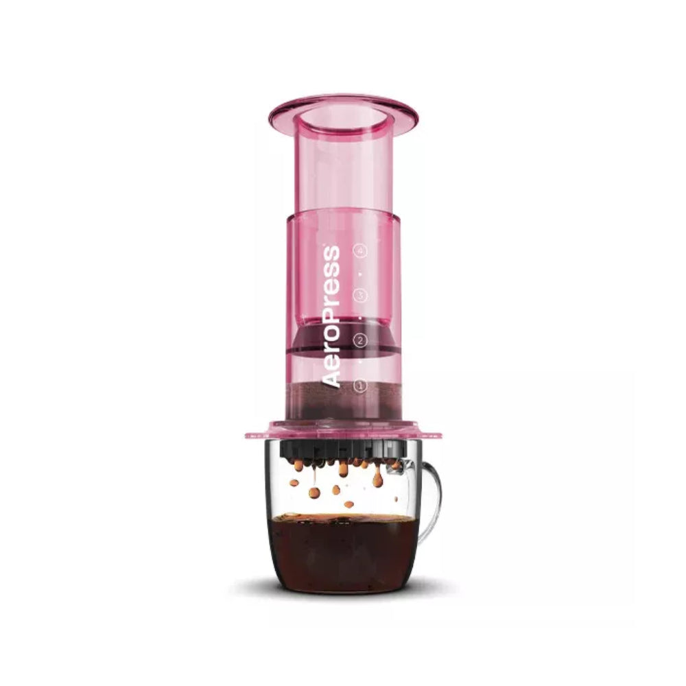 AeroPress Coffee Maker – Clear & Colored