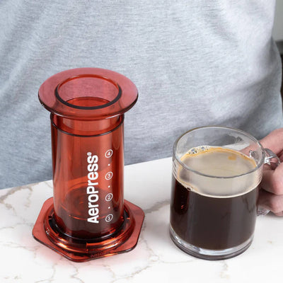 AeroPress Coffee Maker – Clear & Colored