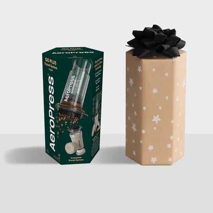 AeroPress Go Plus – Portable Travel Coffee Maker Kit