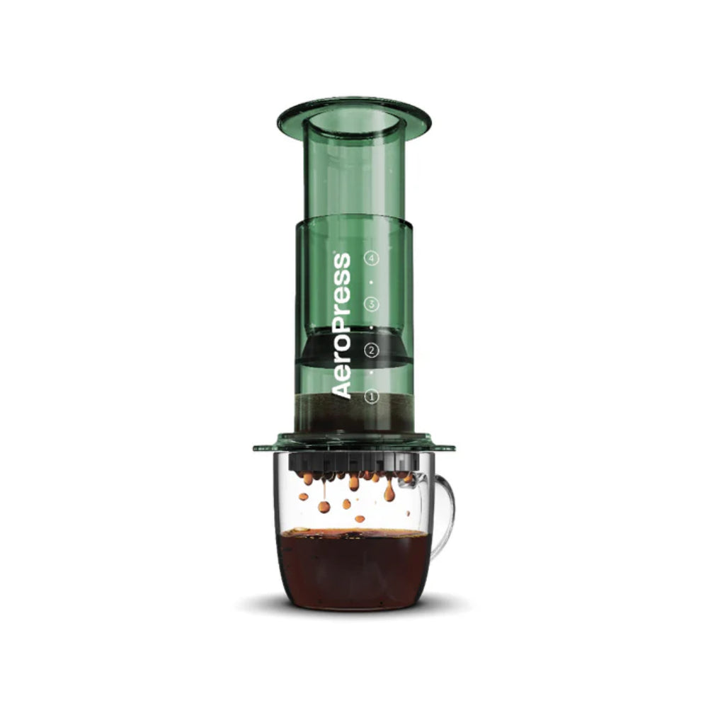AeroPress Coffee Maker – Clear & Colored