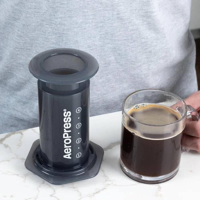 AeroPress Coffee Maker – Clear & Colored