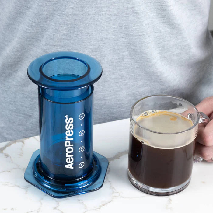 AeroPress Coffee Maker – Clear & Colored