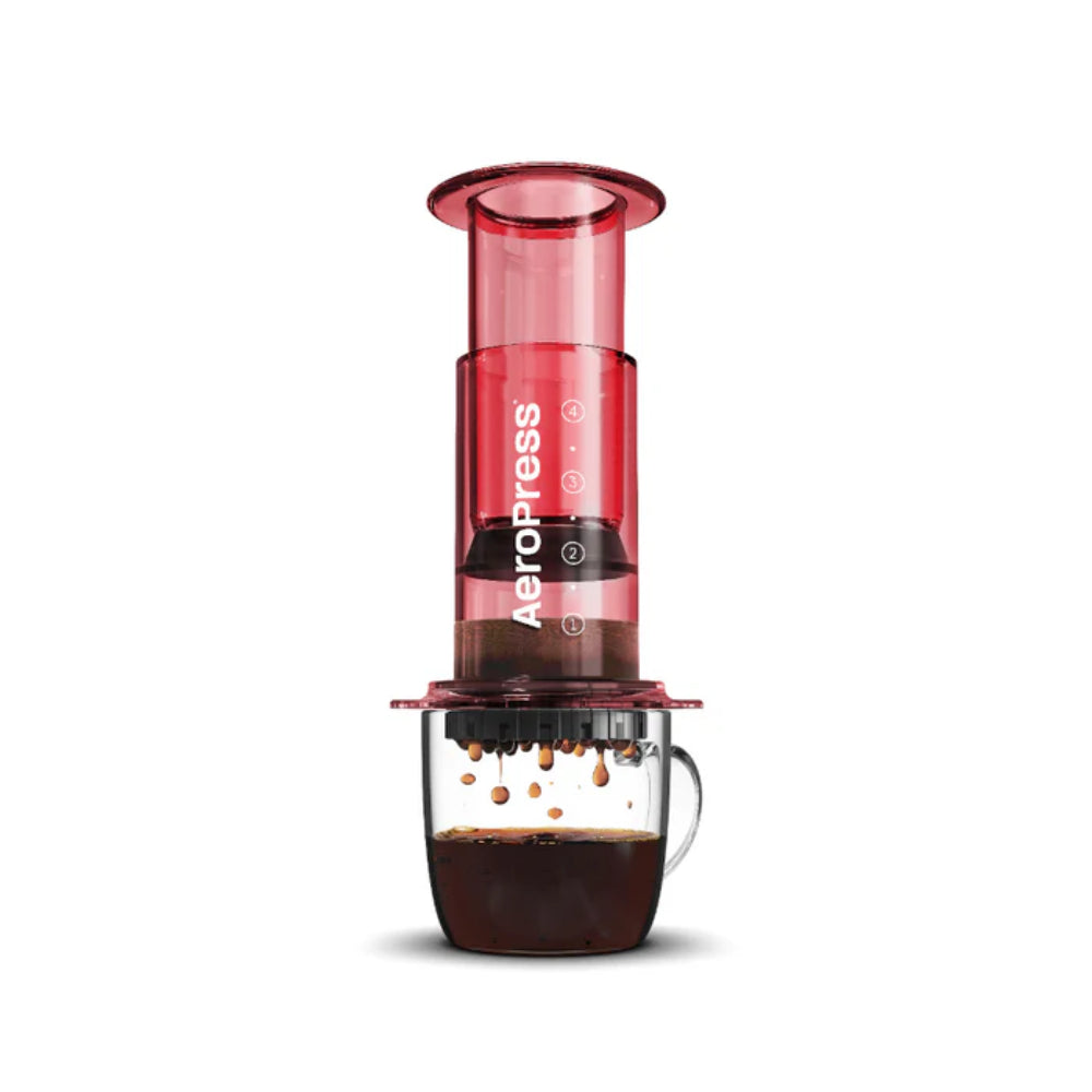 AeroPress Coffee Maker – Clear & Colored