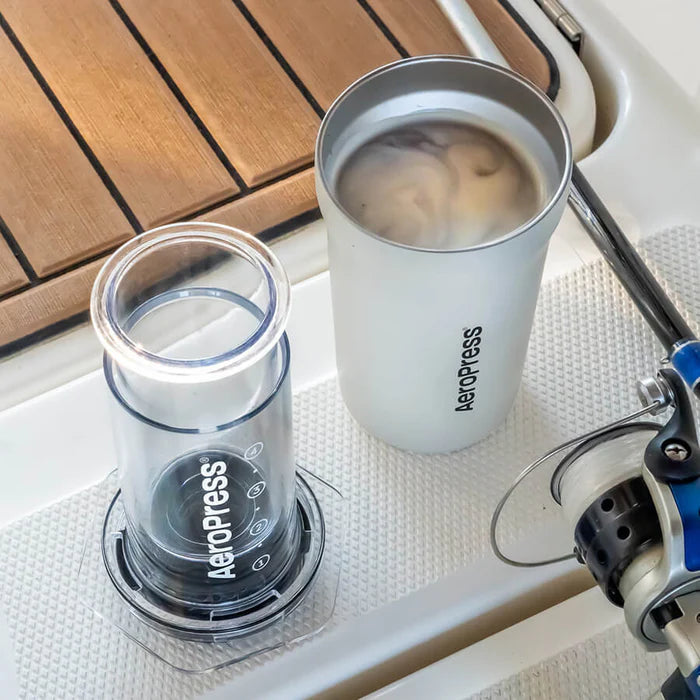 AeroPress Go Plus – Portable Travel Coffee Maker Kit