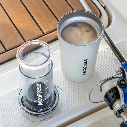 AeroPress Go Plus – Portable Travel Coffee Maker Kit
