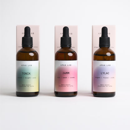 APAX LAB Coffee Flavor Concentrate Box Set –  3 x 100ml