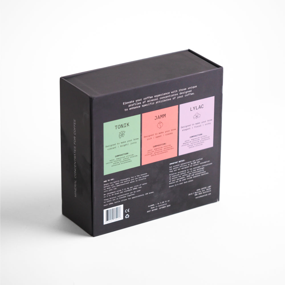 APAX LAB Coffee Flavor Concentrate Box Set –  3 x 100ml