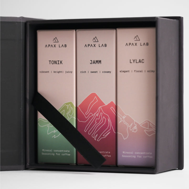 APAX LAB Nano Coffee Flavor Concentrate Box Set – 3 x 20ml