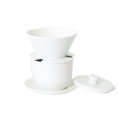 April Pour Over Ceramic Brewer – Manual Coffee Dripper
