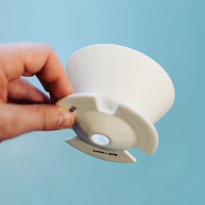 April Pour Over Ceramic Brewer – Manual Coffee Dripper