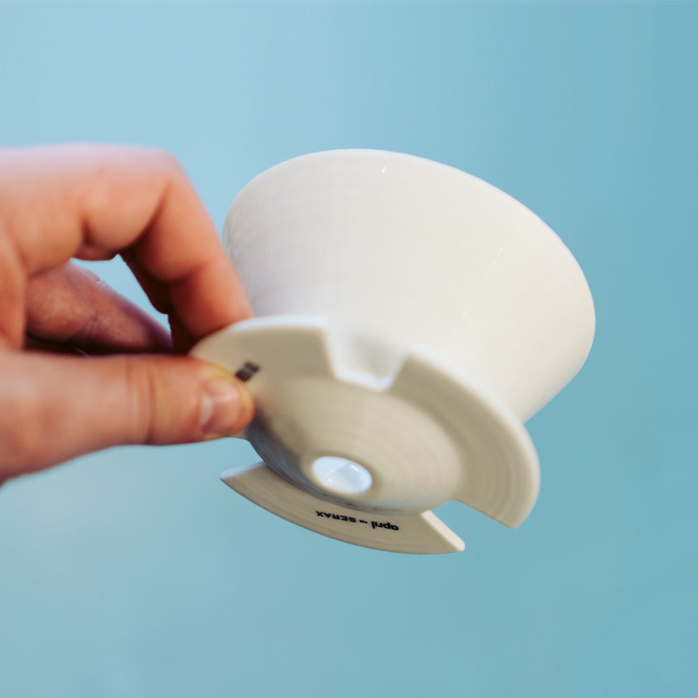 April Pour Over Ceramic Brewer – Manual Coffee Dripper
