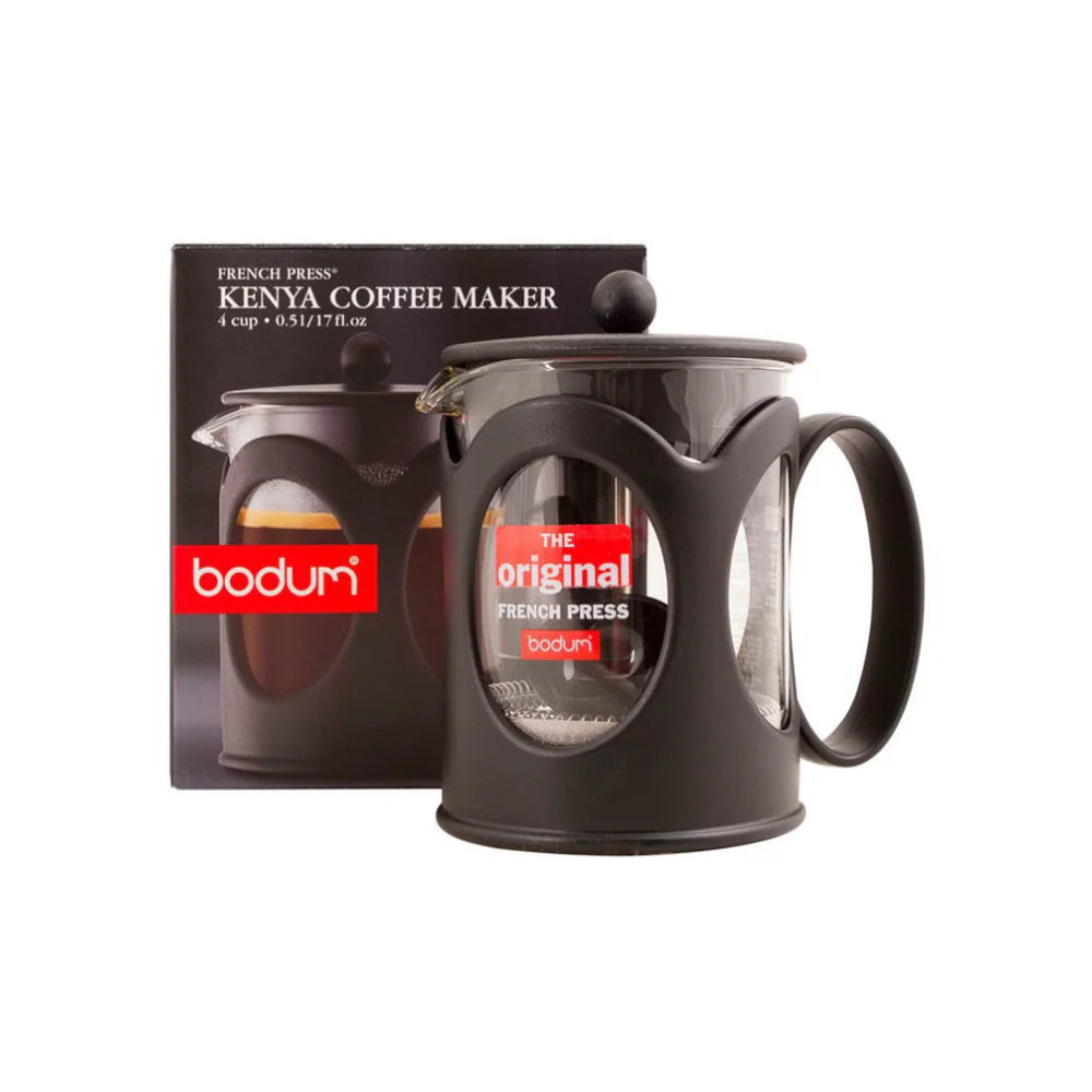 Bodum 4 Cup Kenya Manual French Press Coffee Maker