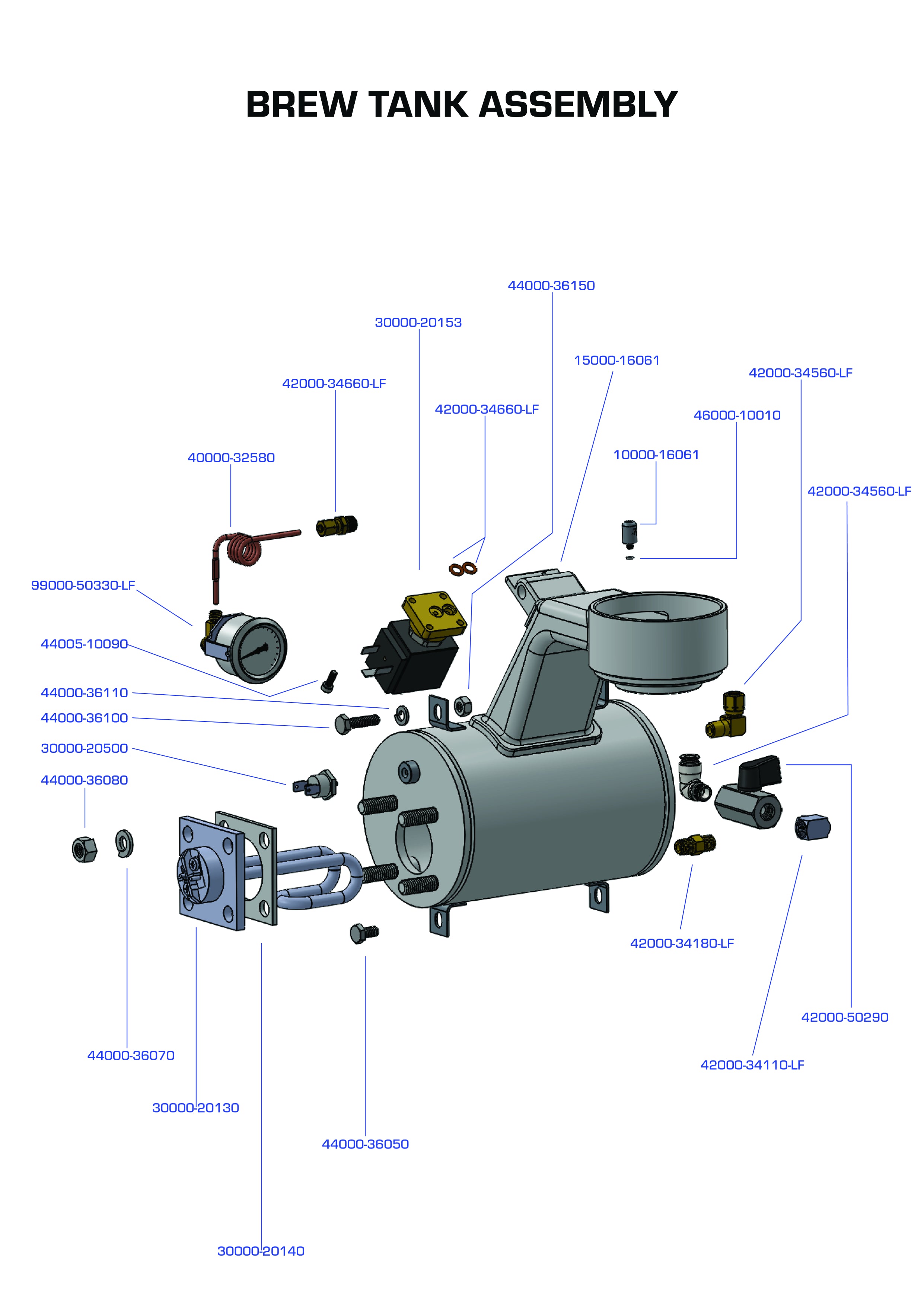 Brew Tank Assembly V3 