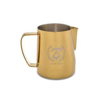 Barista Space Gold Milk Pitcher – Stainless Steel Jug for Latte Art