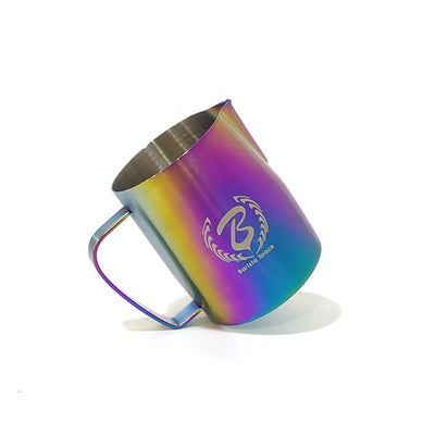 Barista Space Rainbow Milk Pitcher –  Colorful Latte Art Pitcher