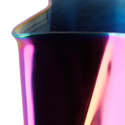 Barista Space Rainbow Milk Pitcher â€“  Colorful Latte Art Pitcher