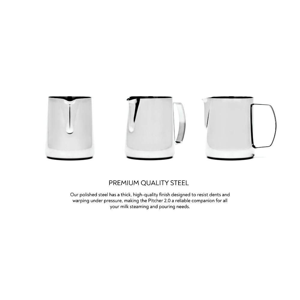 Barista Hustle Stainless Steel Pitcher 2.0