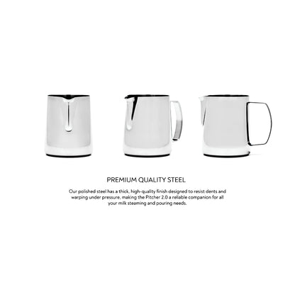 Barista Hustle Stainless Steel Pitcher 2.0