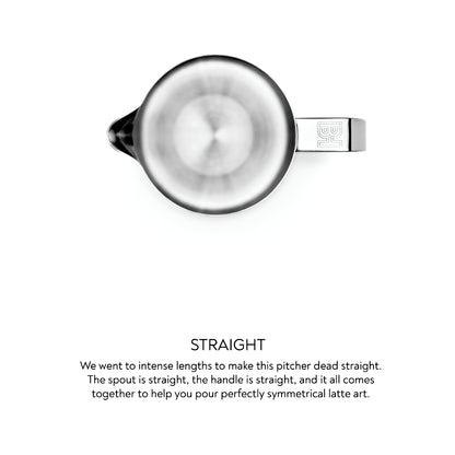 Barista Hustle Stainless Steel Pitcher 2.0