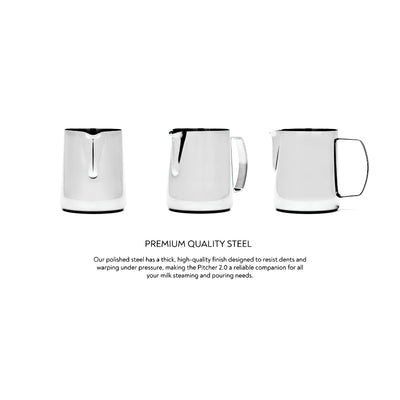 Barista Hustle Stainless Steel Pitcher 2.0