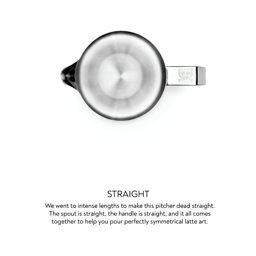 Barista Hustle Stainless Steel Pitcher 2.0