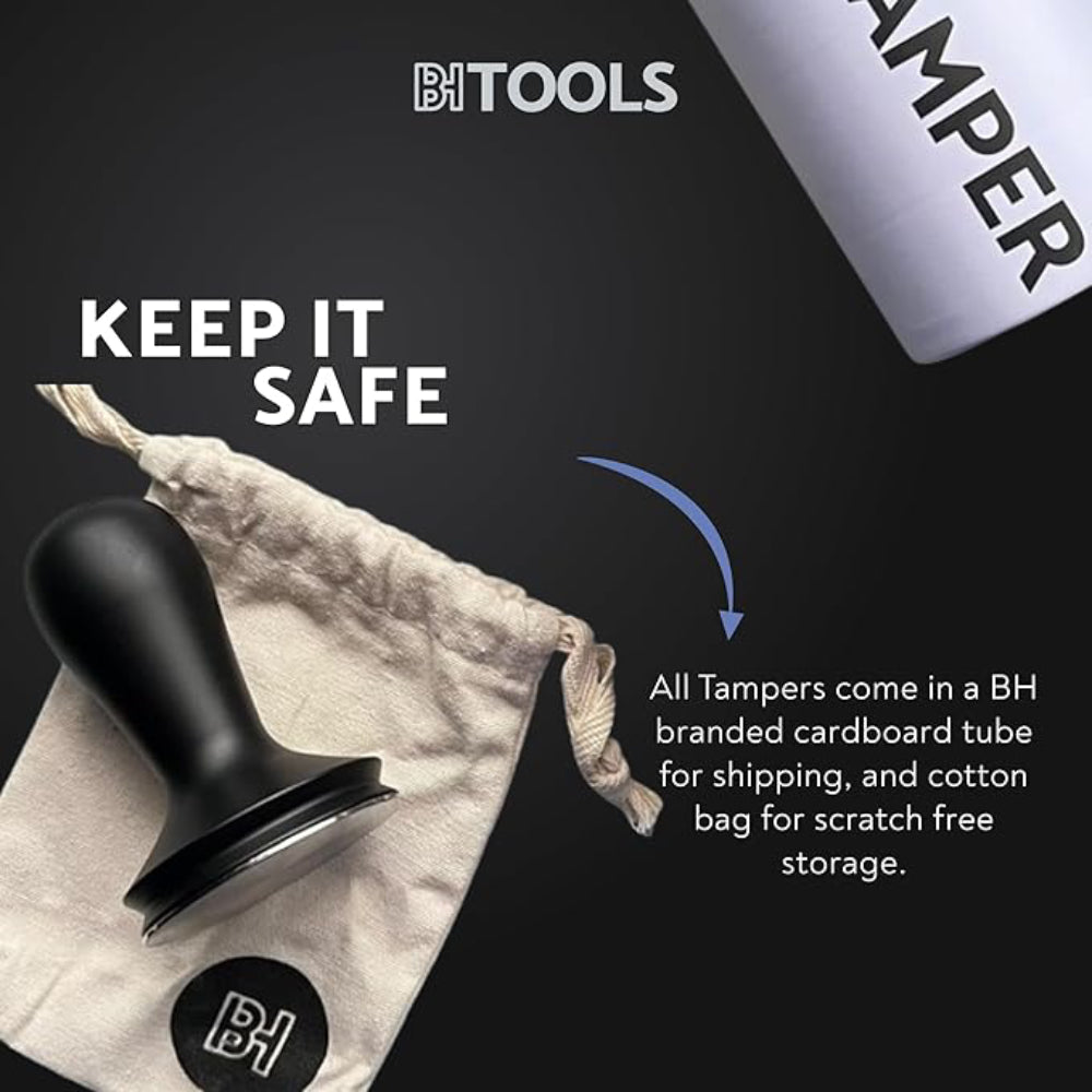 Barista Hustle Tamper 58.4mm – Flat Base Tamper