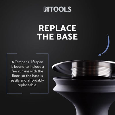 Barista Hustle Tamper 58.4mm – Flat Base Tamper