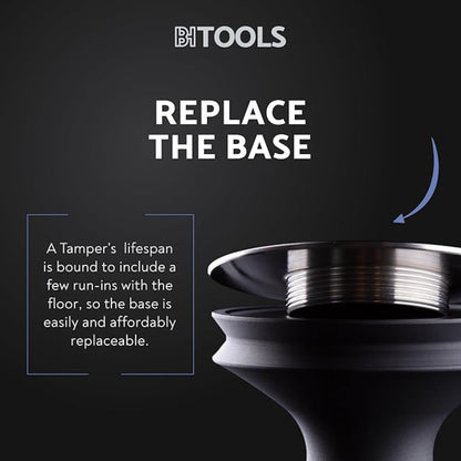 Barista Hustle Tamper 58.4mm â€“ Flat Base Tamper