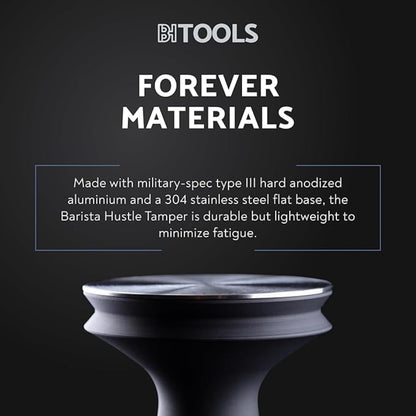 Barista Hustle Tamper 58.4mm – Flat Base Tamper
