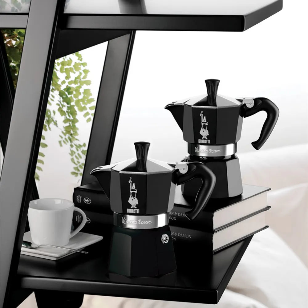 Bialetti Moka Express Coffee Maker – Red & Black Edition