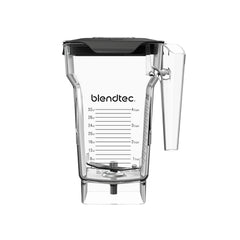Blendtec FourSide Jar with Soft Lid – Clear, Compatible with Blendtec Blenders