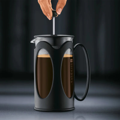 Bodum Kenya French Press Coffee Maker – 3 Cup Manual Brewer (350ml)