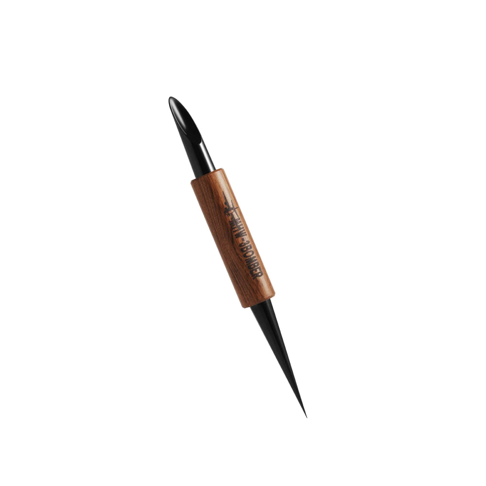 إبرة فن اللاتيه من MHW-3Bomber بطول 152 مم – أسود / خشب الورد الأحمر