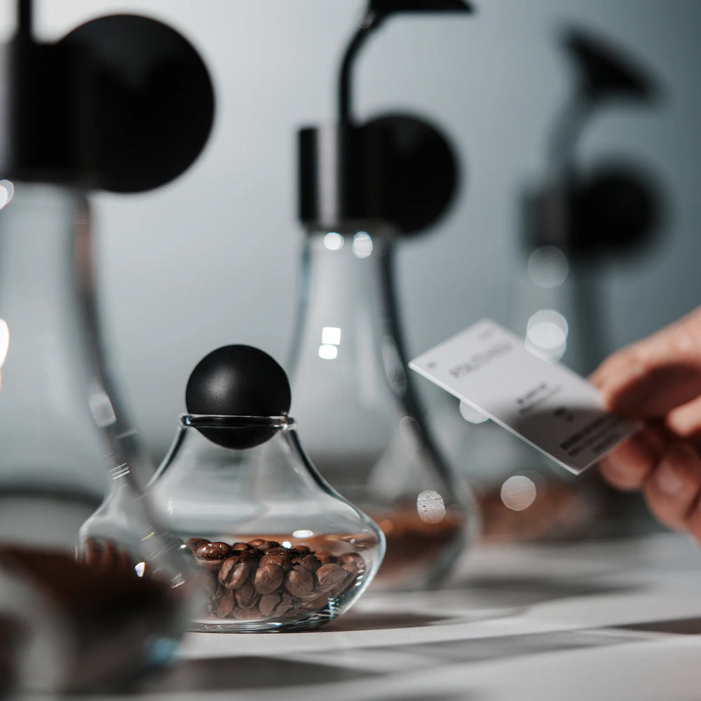 MHW-3Bomber Coffee Display Jar Transparent