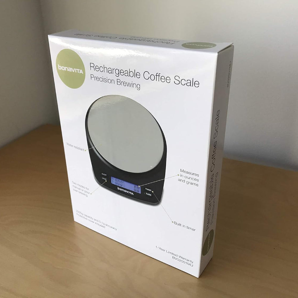 Bonavita Rechargeable Auto-Tare Scale