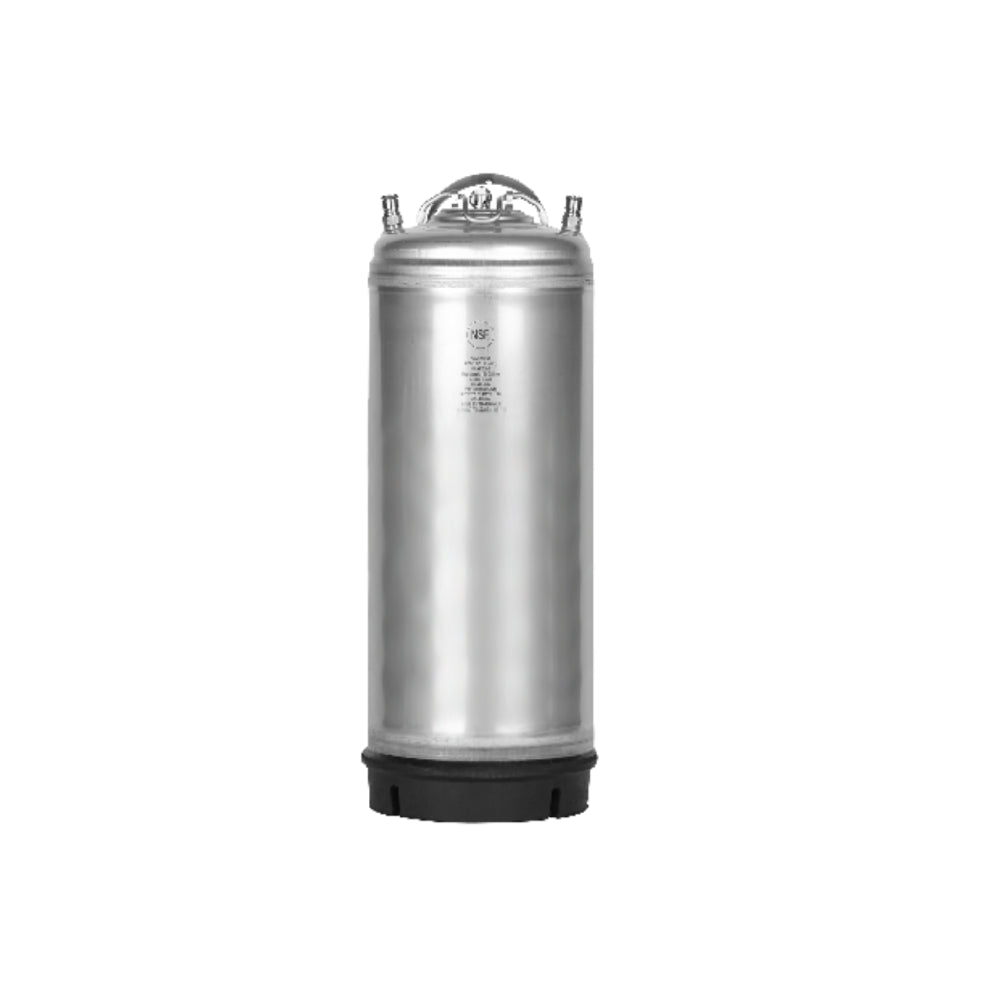 Krome 5 Gallon Ball Lock keg - Steel Handle - NSF Certified