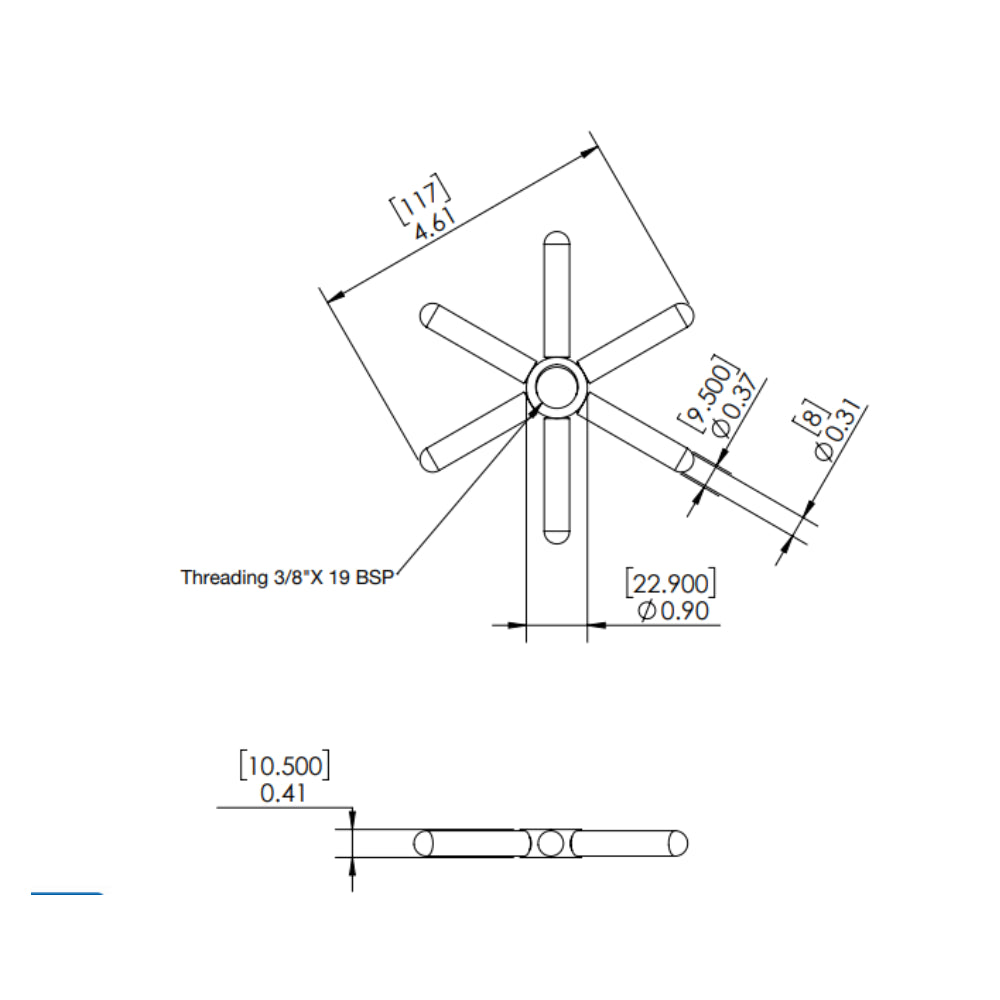 Krome Rinser Replacement Spray Disk