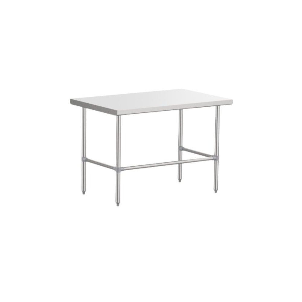Krome - 24" Wide work table with undershelf (L36" x H34")