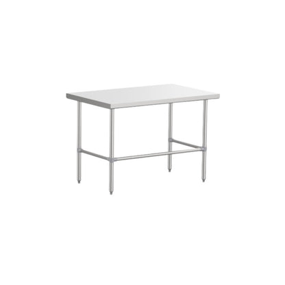 Krome - 24" Wide work table with undershelf (L36" x H34")