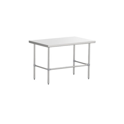 Krome - 24" Wide work table with undershelf (L36" x H34")