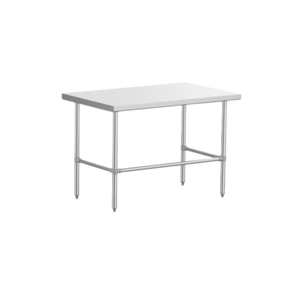 Krome - 24" Wide work table with undershelf (L48" x H34")