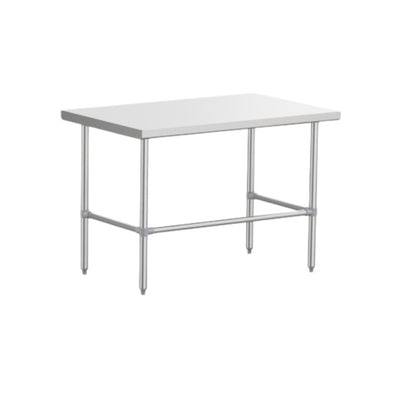 Krome - 24" Wide work table with undershelf (L60" x H34")