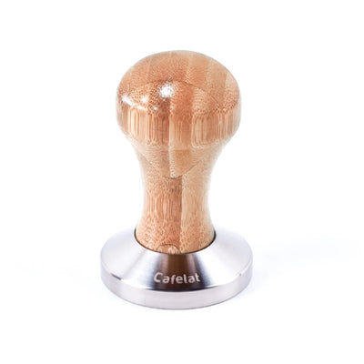 Cafelat Espresso Tamper - Bamboo Wood Handle
