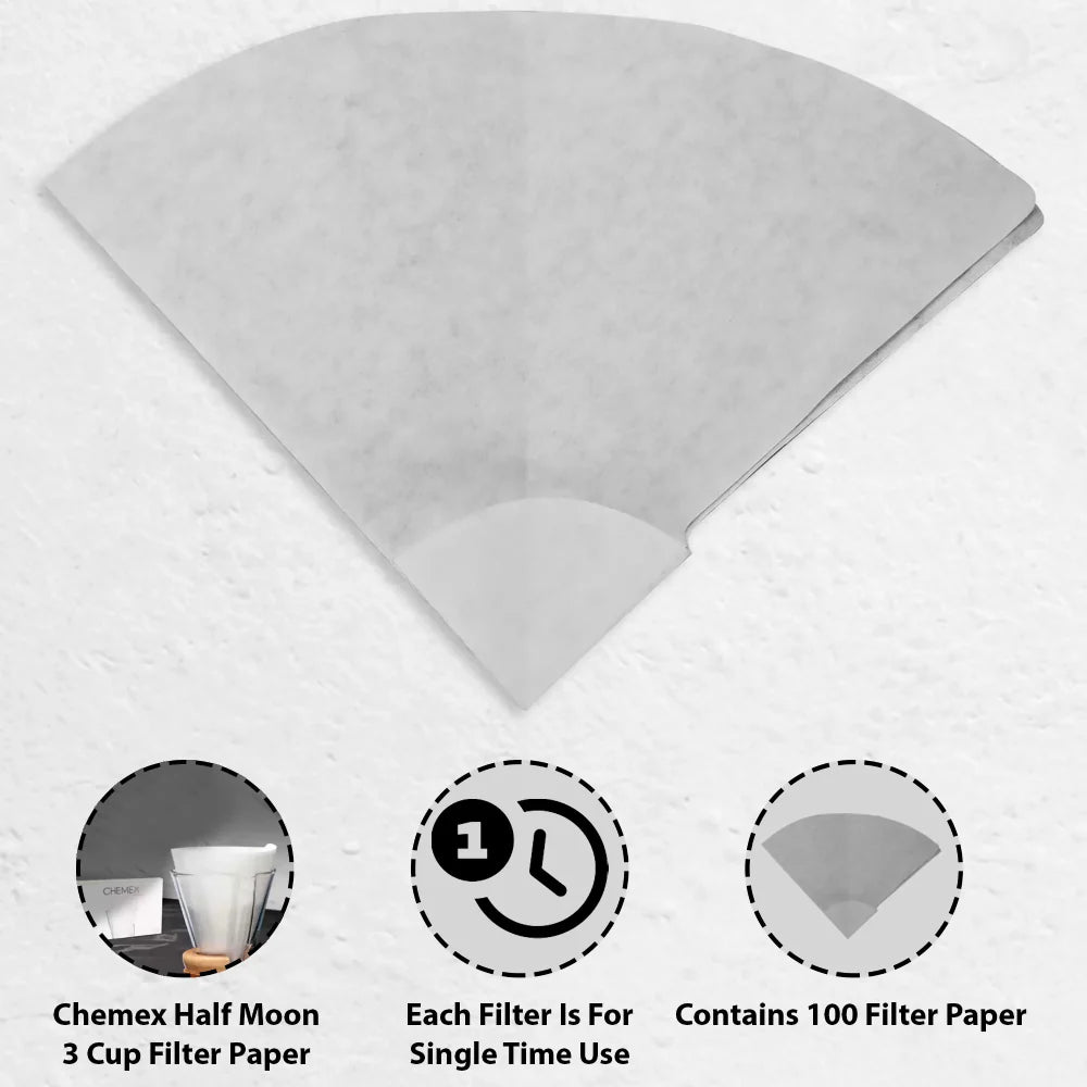 Chemex Bonded Coffee Filters 100