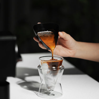 MHW-3Bomber Coffee Bean Dosing Cup - Black