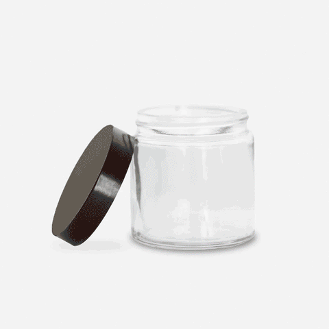 Comandante Bean Jar, Brown & Clear